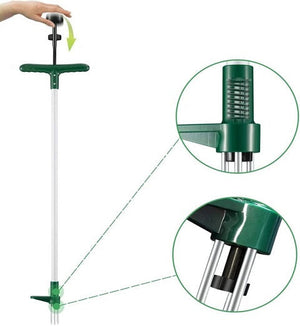 Standing Weed Puller Root Removal Tool