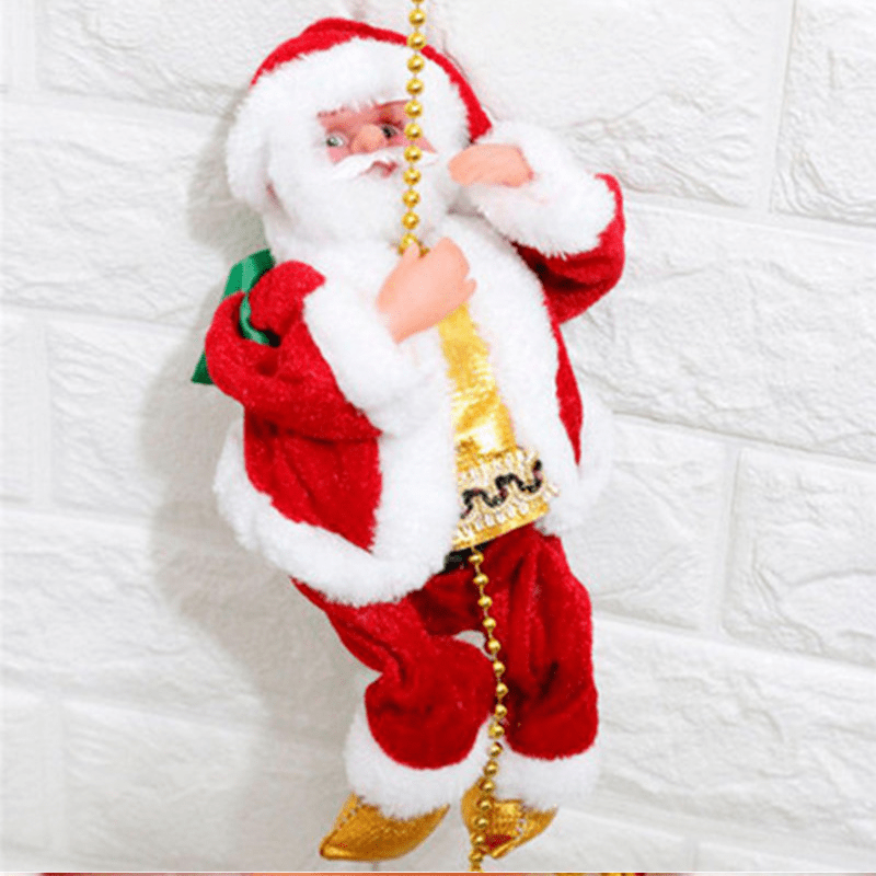 Electric Climbing Santa