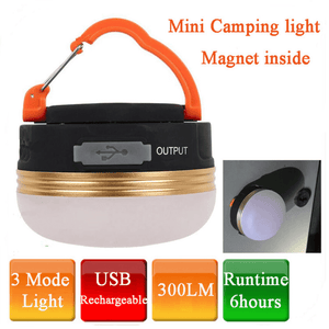 Portable Led Camping Light – 1800Mah Rechargeable For Outdoor Adventures