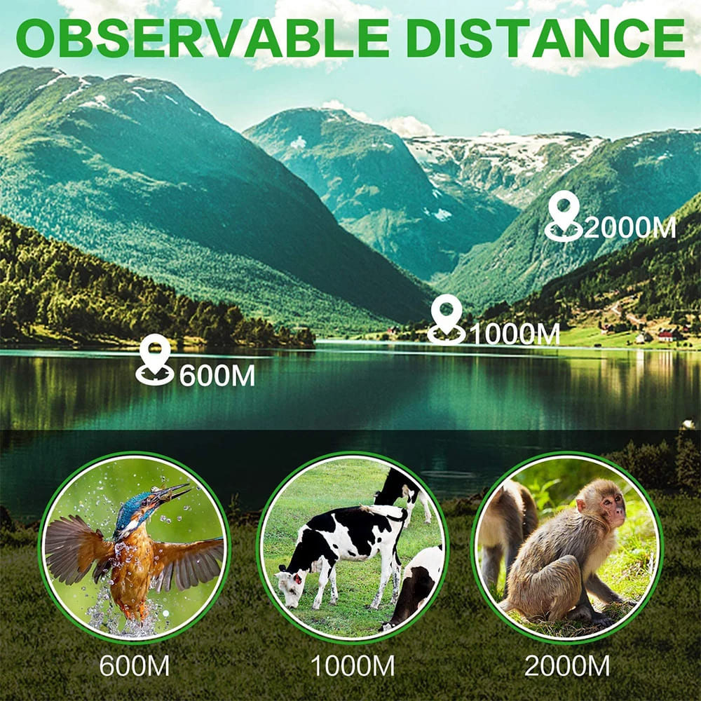 16x52 Single Eye Binocular - Long Range Monocular for Hunting 8142381121736-al