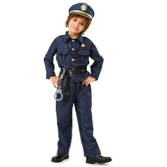 Childs Police Costume Real Junior Cop Outfit for Halloween