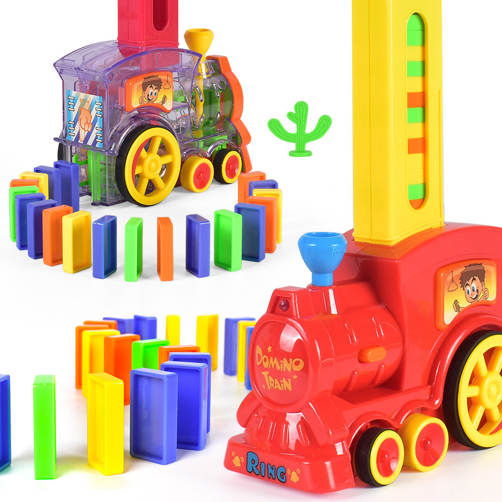 Domino Setting Toy Train For Children