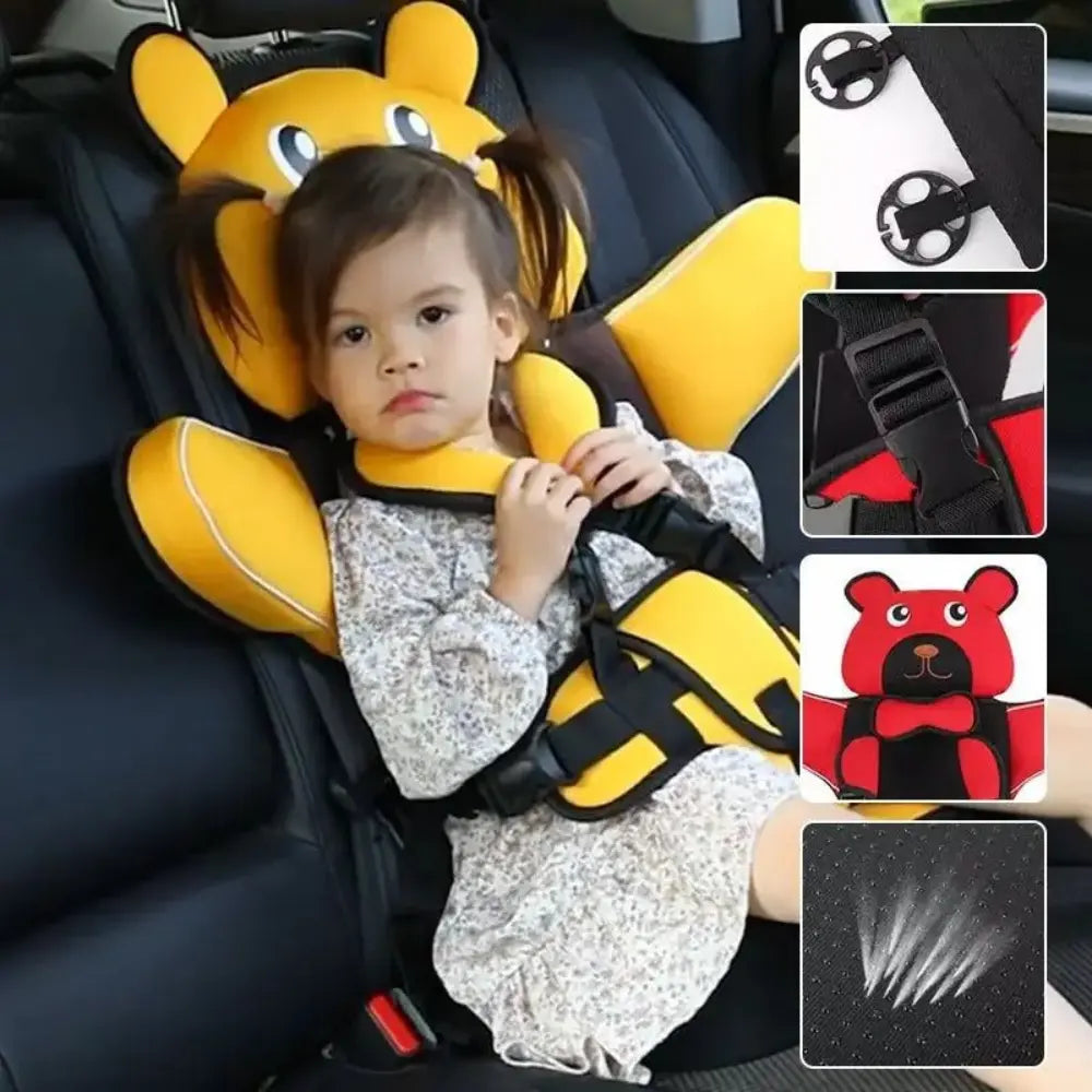 Portable Adjustable Children'S Car Seat