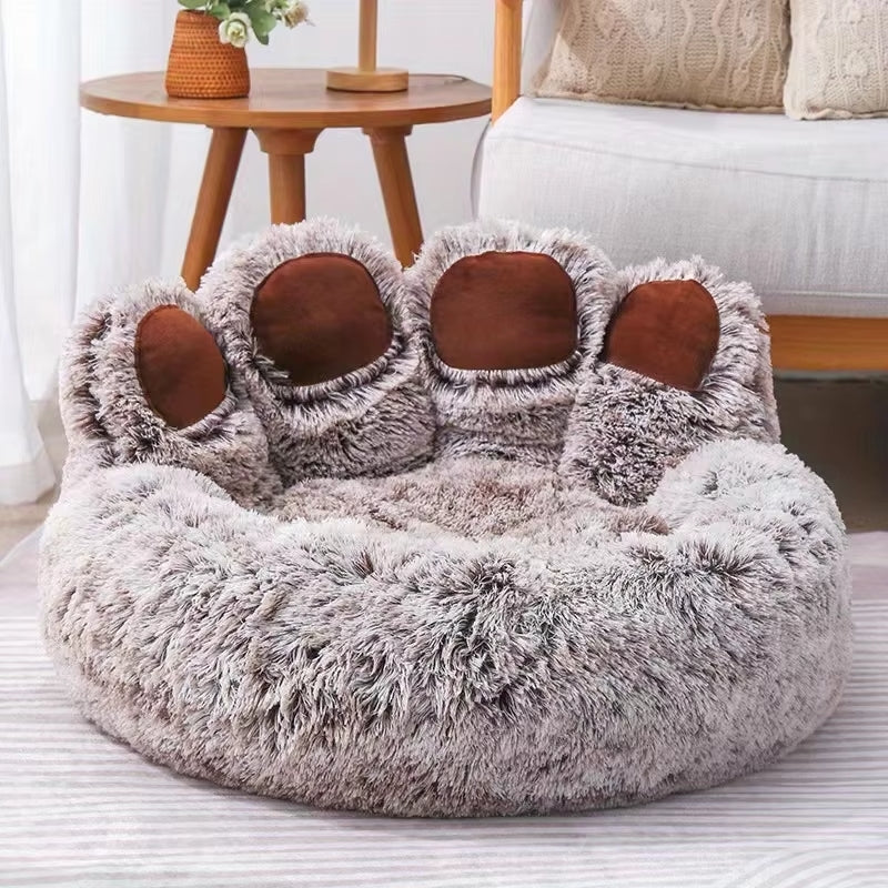 Washable Plush Dog Bed For Small And Large Pets