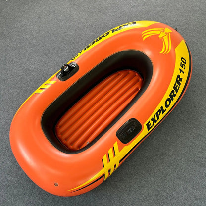 Explorer 150 Inflatable Boat Set Durable Water Raft Outdoor Recreation Gear 8653167886493-1
