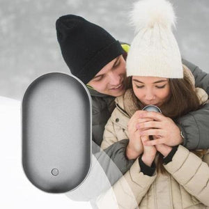 2-In-1 Rechargeable Hand Warmer With Powerbank Feature