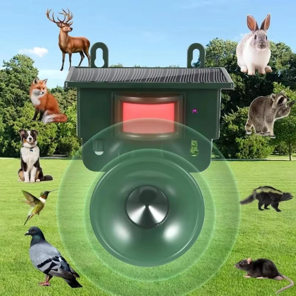 Motion-Activated Bird Repeller for Quiet Outdoor Spaces SH1751817214987860745