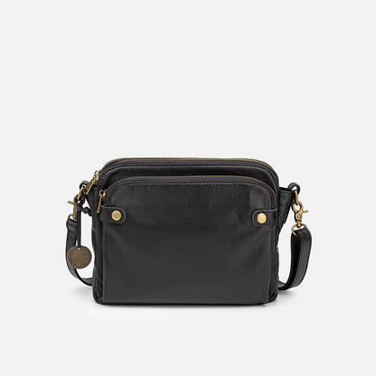 Three-Layer Leather Crossbody Shoulder & Clutch Bag 8490856546606-1