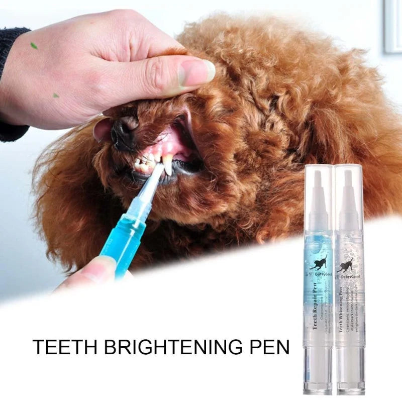 Set Of 2 Dog Teeth Plaque Removal Pens – Whitens Teeth And Repairs Gums