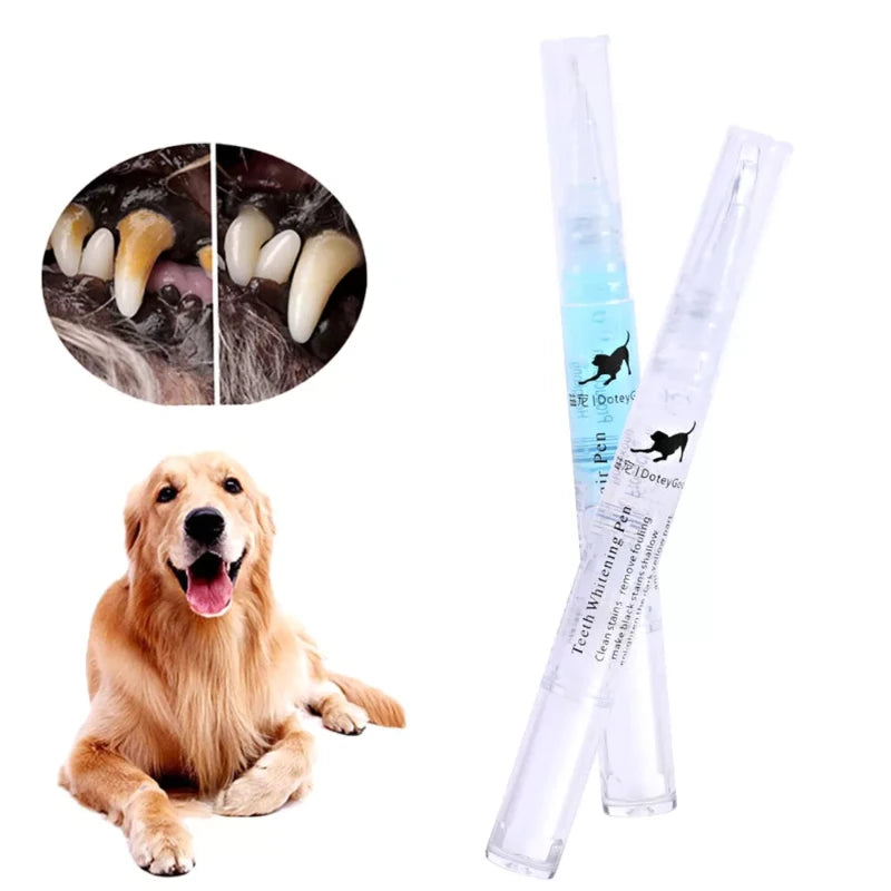 Set Of 2 Dog Teeth Plaque Removal Pens – Whitens Teeth And Repairs Gums