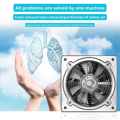 Multifunctional Powerful Mute Exhaust Fan - Ventilation Pipe Fan for Bathroom, Toilet and Kitchen 8142620557510-1