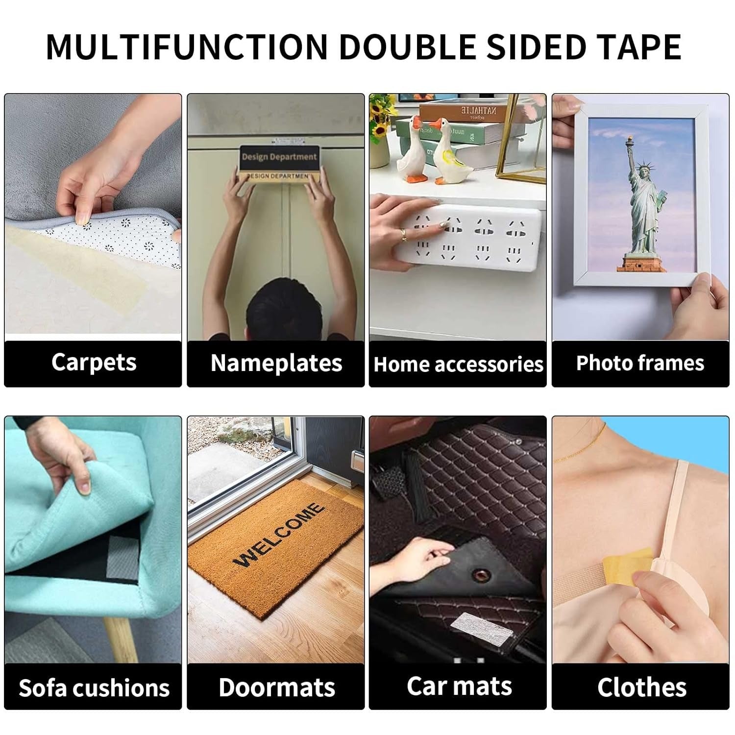 Stick Pro Heavy Duty Double Sided Tape Strong Adhesive for Any Surface 4cm - 20m 14901565948230-1