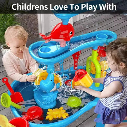 Splash Fun Water TableInteractive Outdoor Play Table for Kids (3+ years)