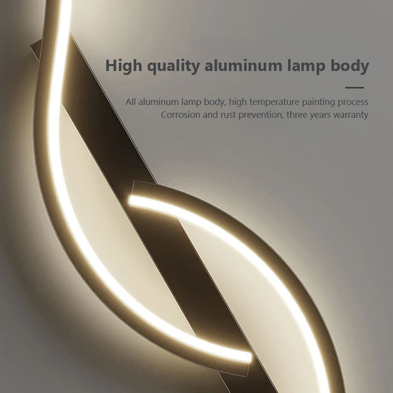 LED Lounge Wall Lights – Dimmable Silicone Wall Lamp for Bedroom, Living Room, and Corridor, Modern Home Lighting Solution (100 CM) 9828296261953-1