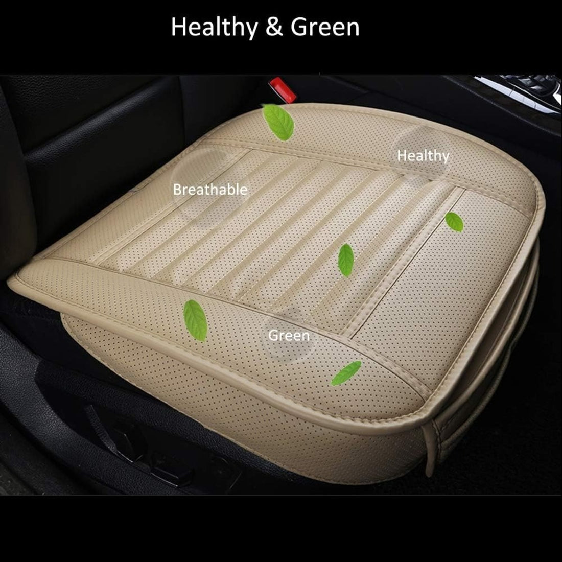 Leather Charcoal Car Seat Cushion (Absorbing odor） 4711427113062-1