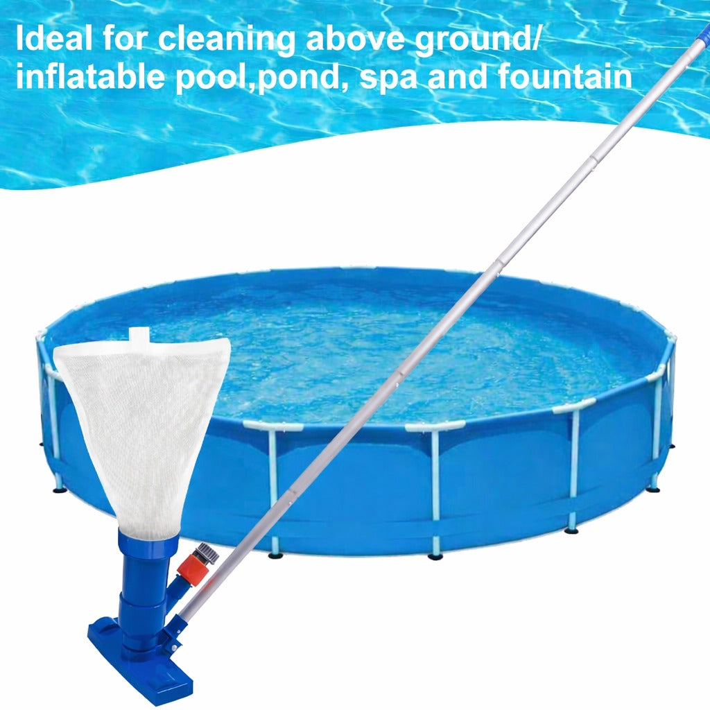 Aquavac – Chemical-Free Pool Vacuum Cleaner With Powerful Hose Suction For Leaves, Dirt & Debris 10128619110678-1