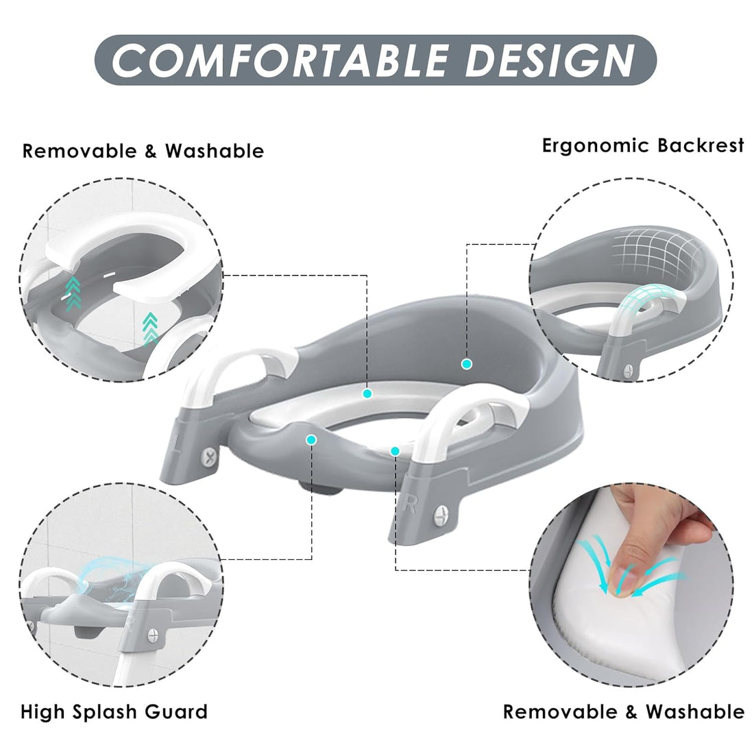 Toddler Potty Training Seat for Stress Free Bathroom Moments 14988200313158-1