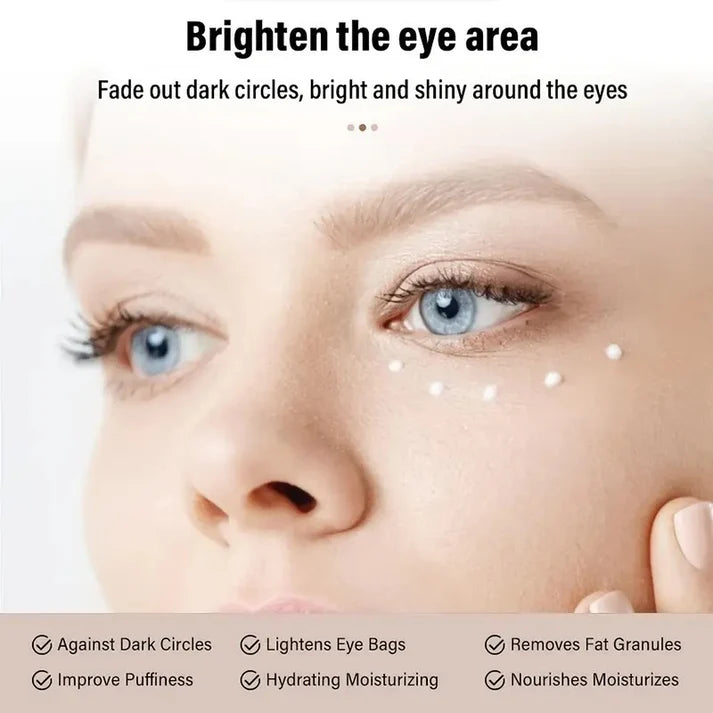 Eye Tightening Cream for Reducing Puffiness Wrinkles and Brightening Tired Eyes (20g) 15170509308230-1