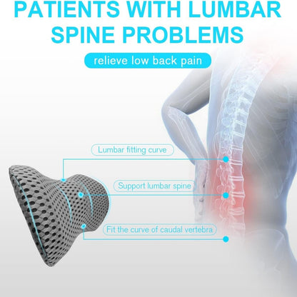 Ergonomic Lumbar Support Cushion for Lower Back Pain Relief - Ideal for Office, Driving, and Home Use 9878962897217-1