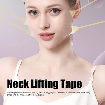 Set 20Pc Neck Lifting Tape - Instant Firming & Sculpting Effect - Invisible & Skin-Safe Adhesive 15170501607750-1