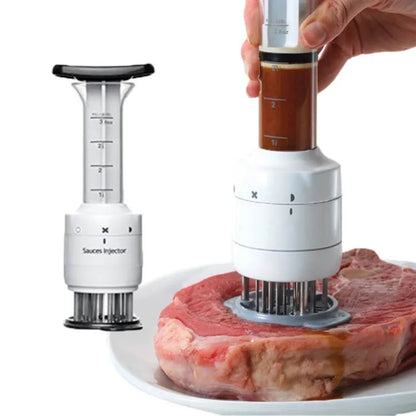 Marinade Meat Injector With Stainless Steel Needles For Flavor Infusion