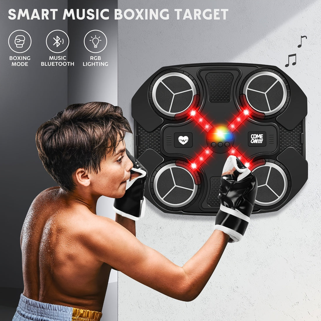 Smart Interactive Musical Boxing Target – Dynamic Training Toy for Kids 9742186152259-1