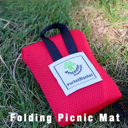 Ultra Thin Waterproof Foldable Picnic Mat 96219109-black