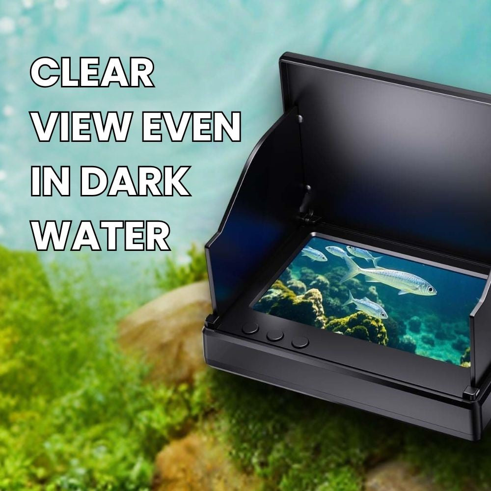 HD Underwater Camera 4.3" Screen 30m Depth Temp Sensor 7987446448175-1
