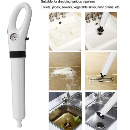 Toilet Plunger - Fast-Acting Tool for Drain and Toilet Blockage Solutions 9851718238529-1