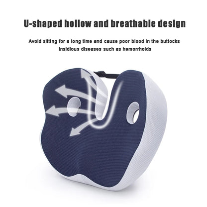 SitSmart Adjustable Memory Foam Seat Cushion - Tailbone Relief & Posture Support for Office, Car, and Dining Chairs 9919564972353-1