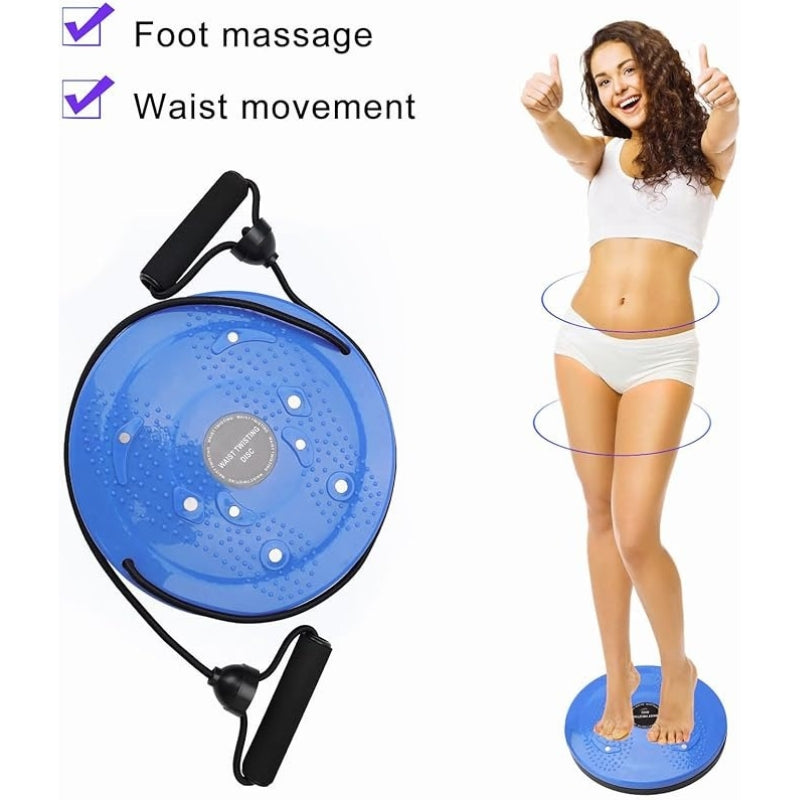 Waist Whisper Twisting Disc Pro - Magnetic Massage Balance Board for Core Strength & Waist Training at Home 9975745249601-1