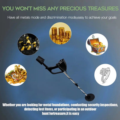 Professional Underground Metal Detector - Accuracy for Gold Detecting & Treasure Hunting 9749348417857-1