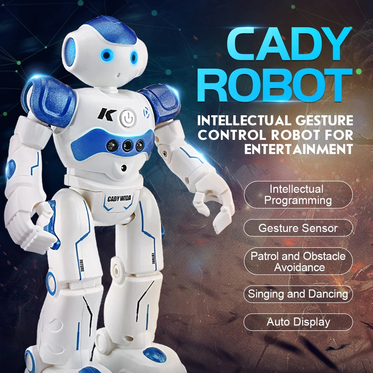 High-Tech Artificial Intelligence Robot – Advanced Humanoid Companion