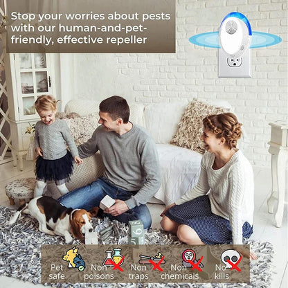 Ultrasonic Pest Repeller For Indoor Insect Rodent And Mosquito Control 6851475636324-1