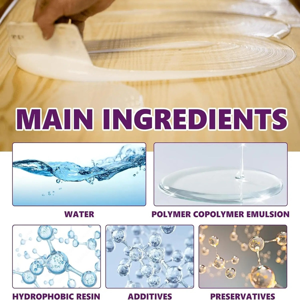 Invisible Transparent Waterproof Coating, Indoor & Outdoor 9786093273390-1