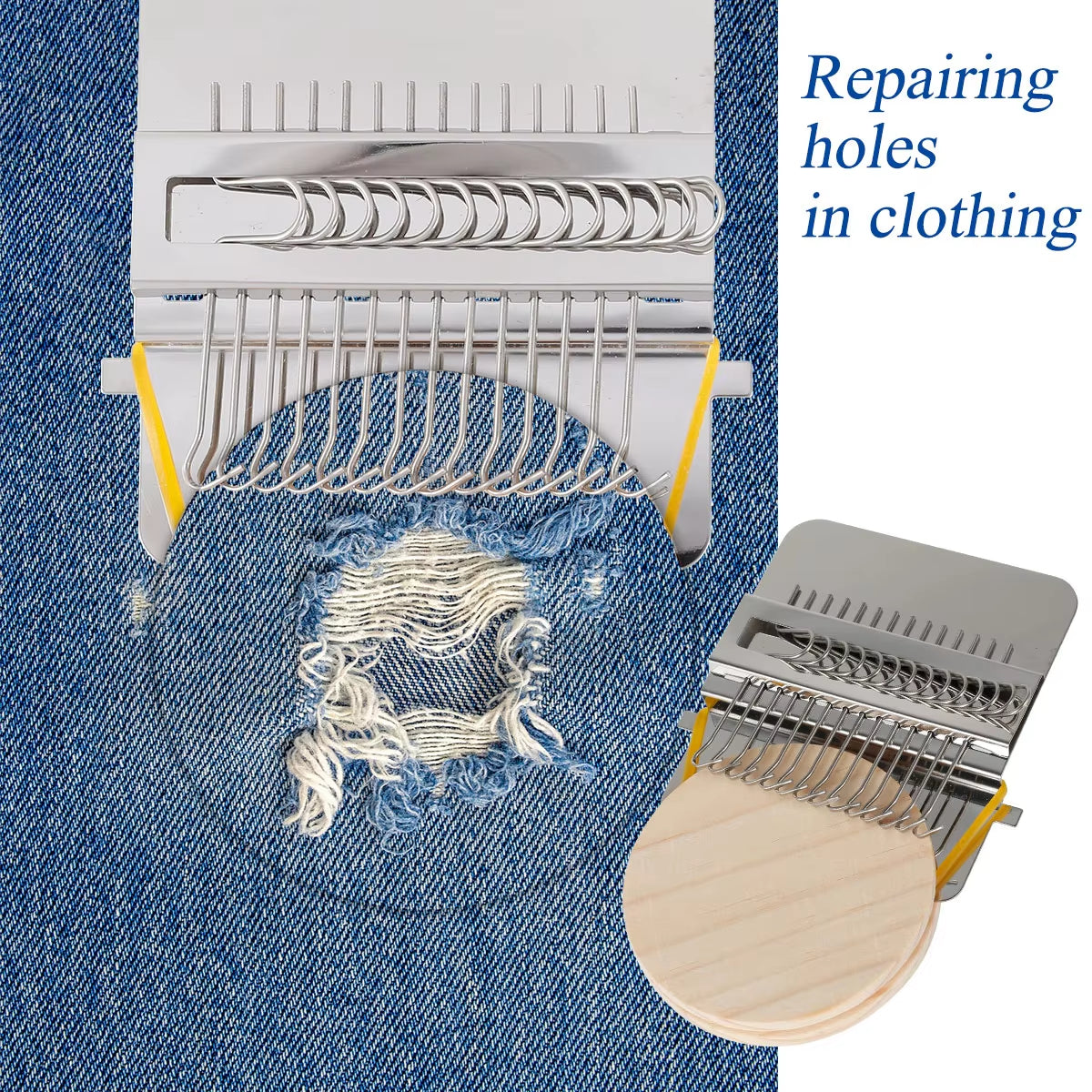 Mini Darning Loom Machine - Loomexpress 8746034757966-1