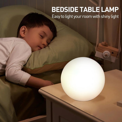 Modern Dynamic Led Table Lamp – Spherical Ball Portable Rechargeable Ambient Lighting 10156535742803-1