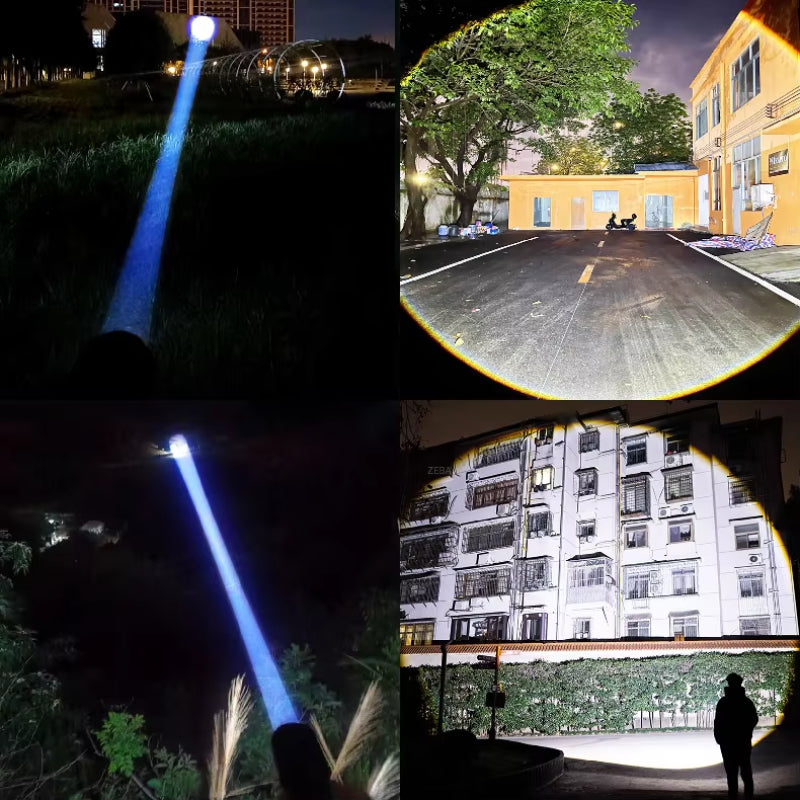 5000 Lumen Tactical Flashlight - World's Brightest High-Powered Torch 9811975700801-1