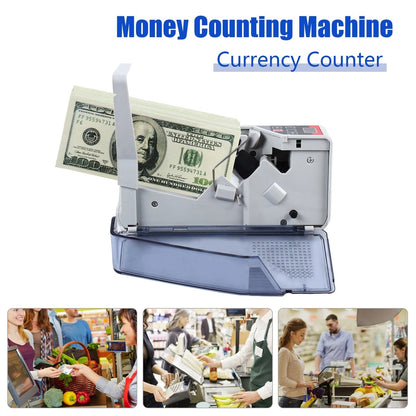Portable Money Counter Machine Accurate Bill Cash Counting Device 7730401673373-1