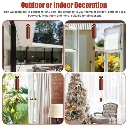 Deep Resonance Serenity Bell - Outdoor Musical Wind Chime and Home Decor (6x6x48CM) 7834118750406-1