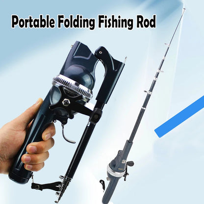 All-In-One Portable Folding Telescopic Fishing Rod Reel Combo 134cm 7982385070127-1