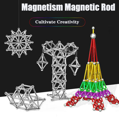 Diy Magnetic Balls And Rod Set 6850566848612-1