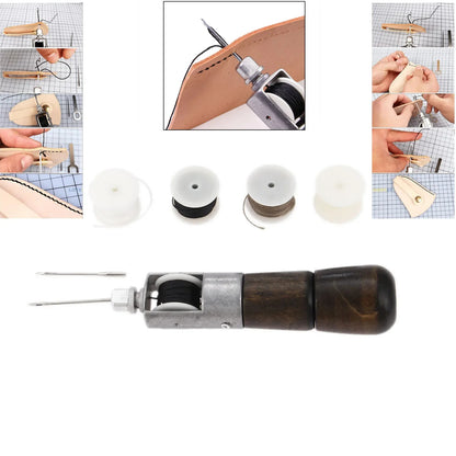 Professional Leather Stitching Tool Set For Craft Repair Handwork Projects 11529519497484-1