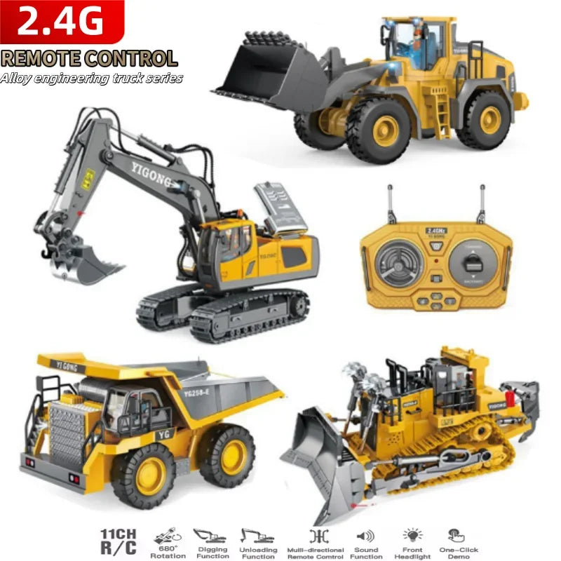 Heavyduo – Robust Rc Bulldozer And Excavator For Children 10604108218632-1