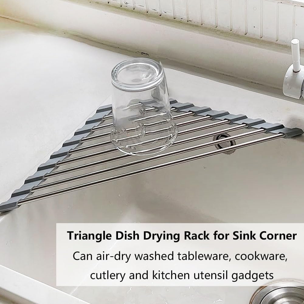 Adjustable Kitchen Retractable Drainer Rack For Sink Dish Drying Storage 6851373465700-1