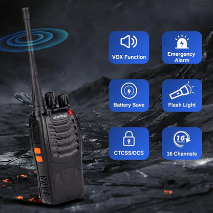 Long Range Two Way Radio Set For Outdoor Communication Activities 8450980905117-1