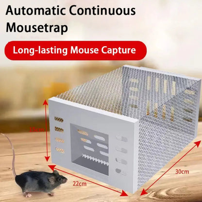 Automatic Continuous Cycle Mouse Trap 9189028593966-1