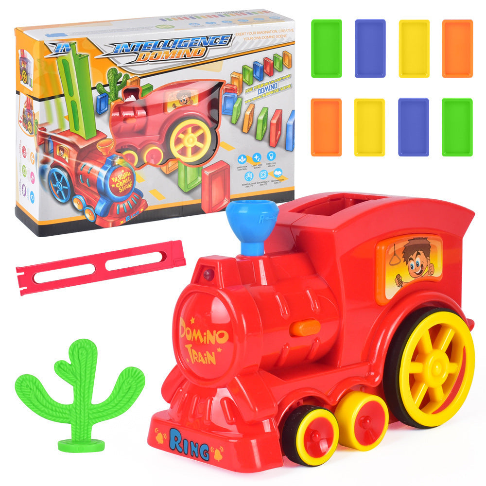 Domino Setting Toy Train For Children