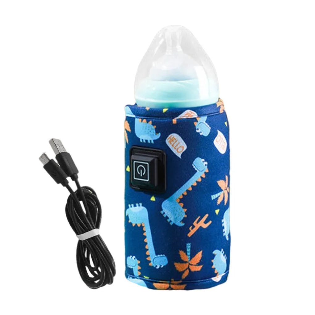 Portable Baby Bottle Warmer With Usb And Thermal Bag