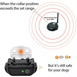 2-In-1 Wireless Dog Fence &Amp; Outdoor Training Collar, Dog Containment System